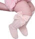 Velvet Bows on Socks Socks Little Palace Store